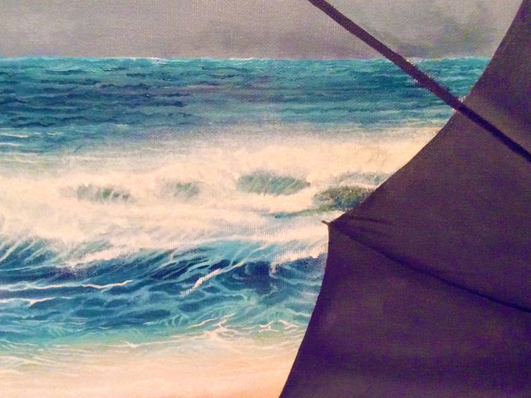 Original Conceptual Seascape Painting by Teri Paquette