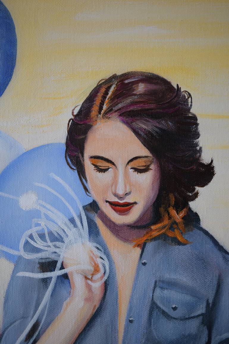 Original Other People Painting by Richard Seekins
