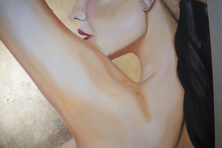 Original Figurative Nude Painting by Richard Seekins