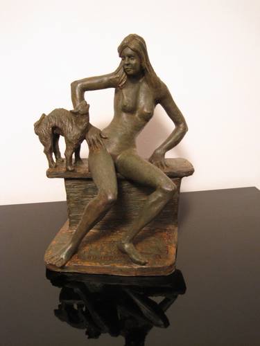 Original Nude Sculpture by Paolo Camporese