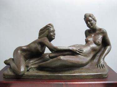 Original Nude Sculpture by Paolo Camporese