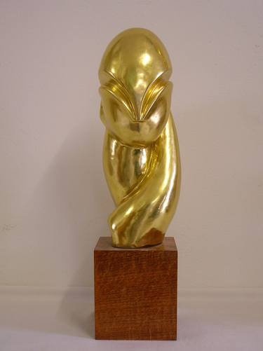 Original Cubism Nude Sculpture by Paolo Camporese