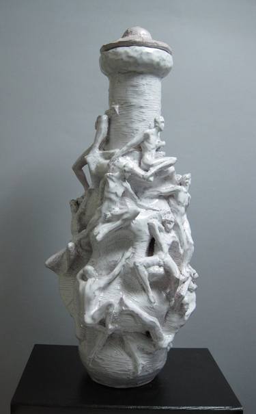Original Realism Fantasy Sculpture by Paolo Camporese