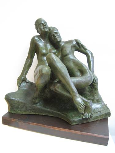 Original Nude Sculpture by Paolo Camporese