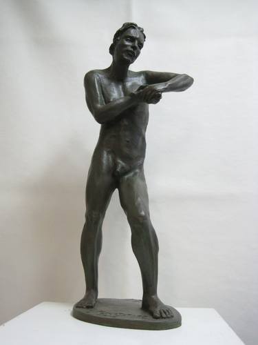 Original Realism Nature Sculpture by Paolo Camporese