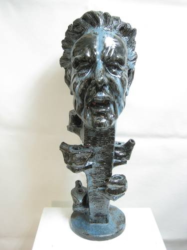 Original Expressionism Fantasy Sculpture by Paolo Camporese