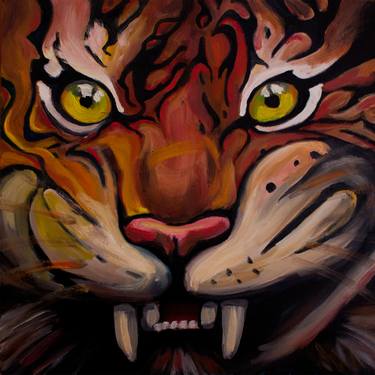 Original Fine Art Animal Paintings by Deg Philip