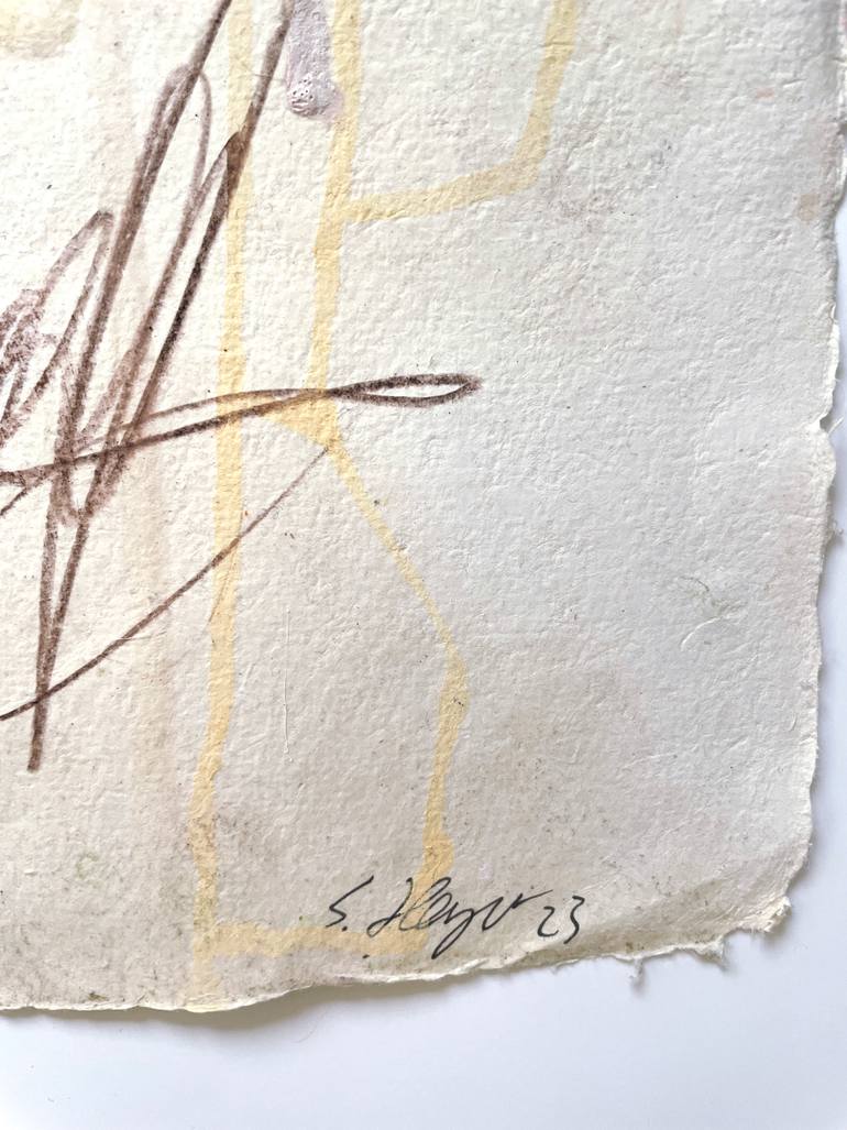 Original Abstract Expressionism Abstract Mixed Media by Stefan Heyer
