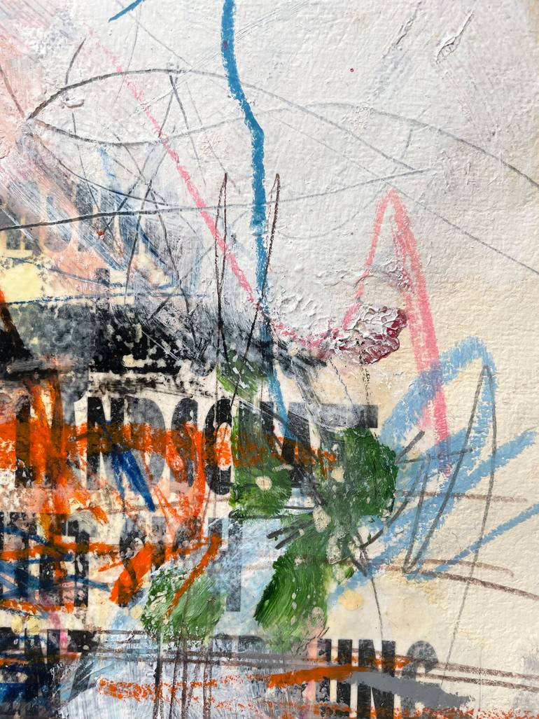 Original Abstract Expressionism Abstract Mixed Media by Stefan Heyer