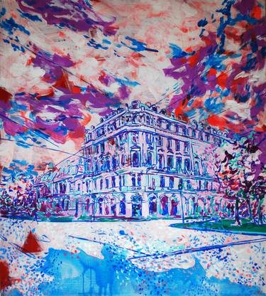 Print of Fine Art Cities Paintings by Madara Bodniece