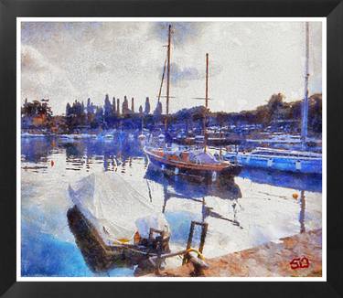 Print of Realism Boat Paintings by Sonja Osiecki