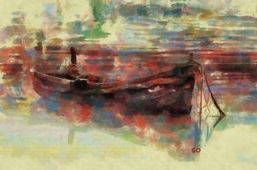 Print of Boat Paintings by Sonja Osiecki