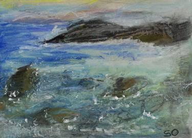 Print of Seascape Paintings by Sonja Osiecki