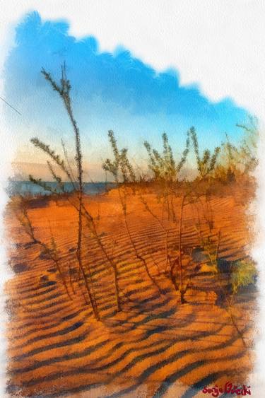 Print of Beach Paintings by Sonja Osiecki