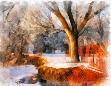 Print of Tree Paintings by Sonja Osiecki