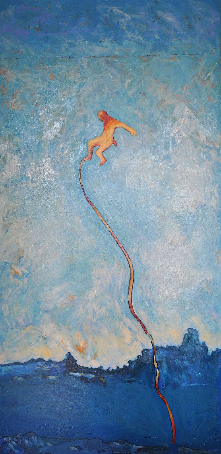 Original Abstract Painting by Michael Clague
