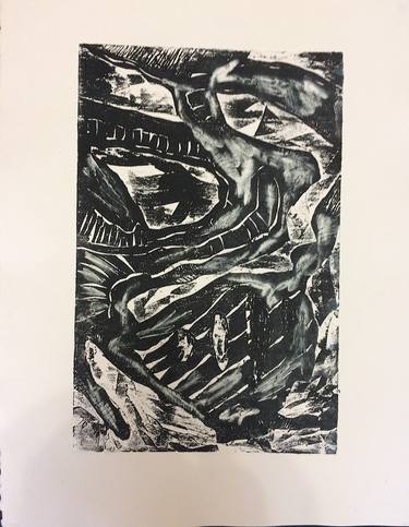 Print of Conceptual Abstract Printmaking by Michael Clague