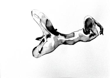 Original Figurative Nude Drawings by frederic charcot