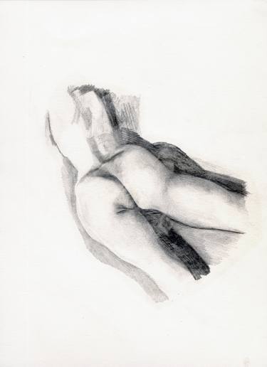 Original Figurative Body Drawings by frederic charcot