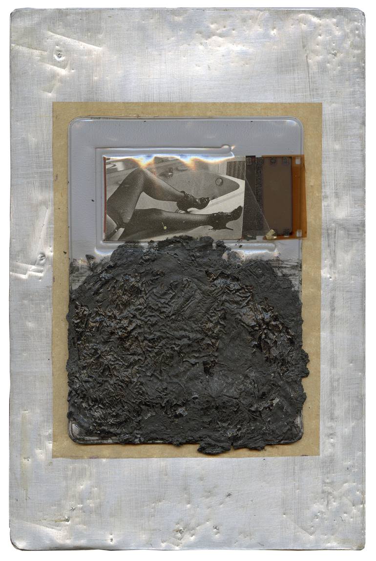 Original Figurative People Collage by Frederic Charcot