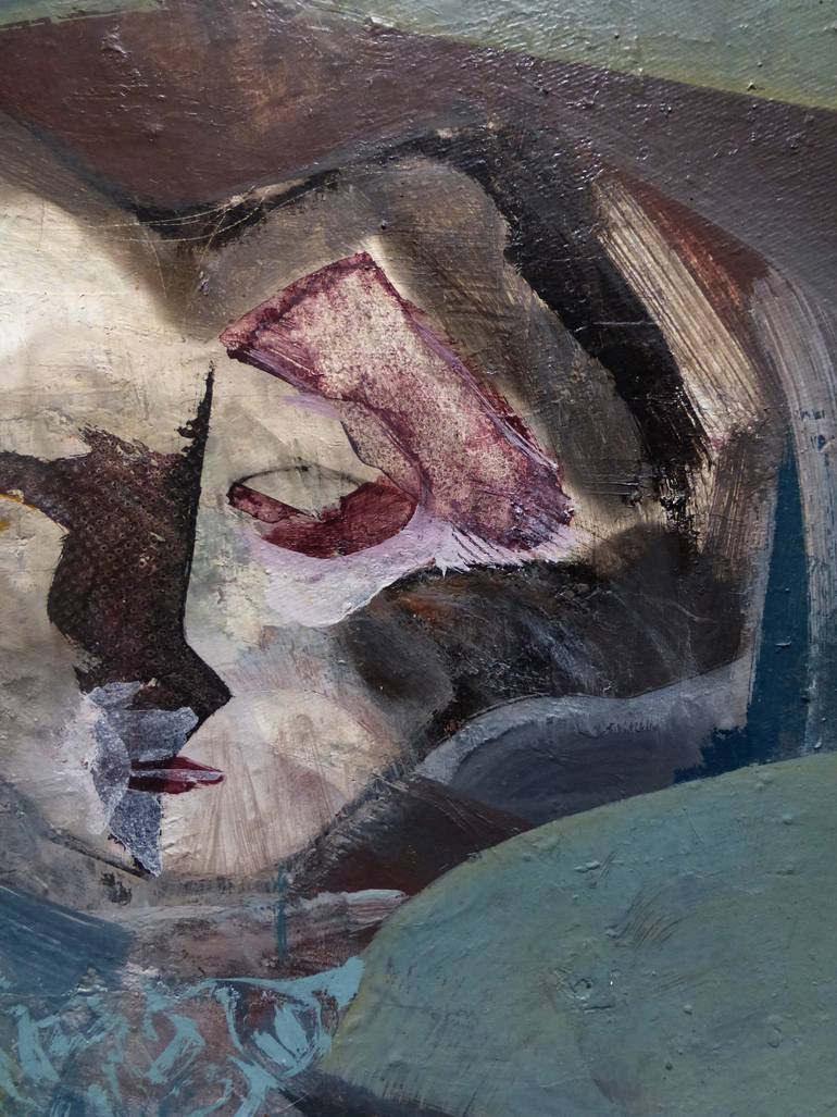 Original Expressionism Portrait Painting by Frederic Charcot