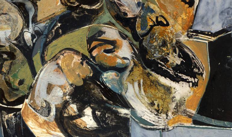 Original Expressionism Abstract Painting by Frederic Charcot