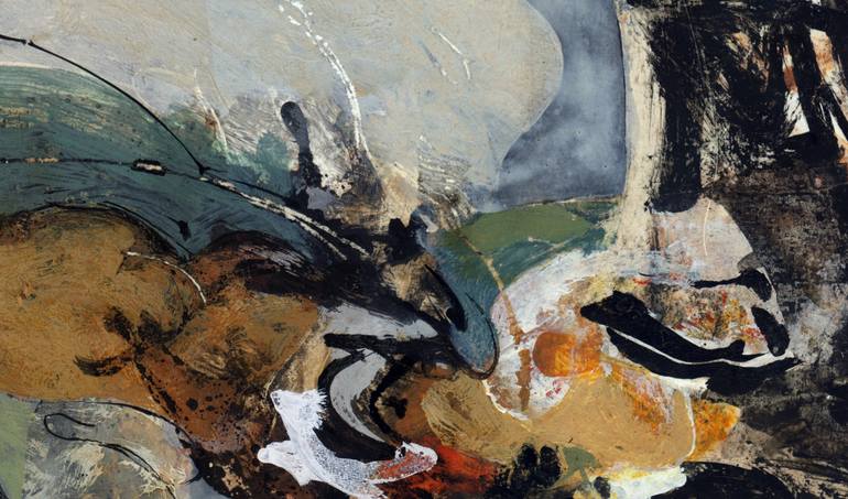 Original Expressionism Abstract Painting by Frederic Charcot