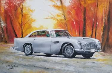 Print of Realism Automobile Paintings by Riley Garant
