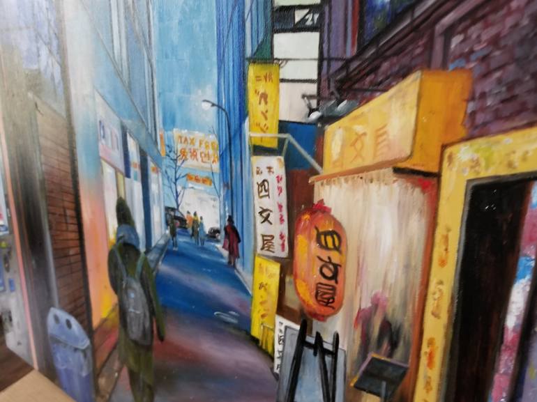 Original Modern Cities Painting by Riley Garant