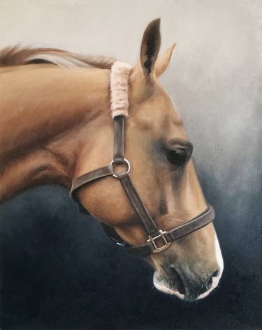 Saatchi Art Artist Magdalena Dymanska; Paintings, “Horse Portrait” #art