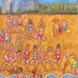 On golden sands by Theodore kennett-raj