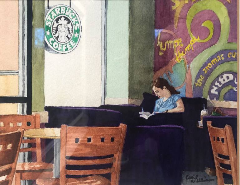Starbucks Painting by Cecil Williams Saatchi Art