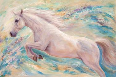 Original Horse Paintings by Janet Ferraro