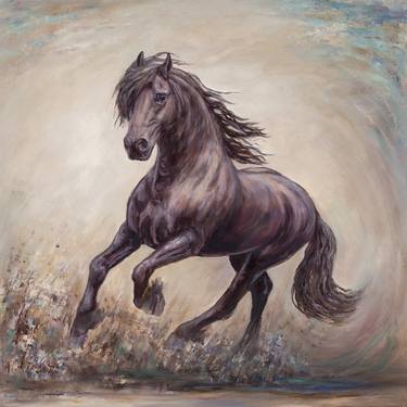 Original Horse Paintings by Janet Ferraro