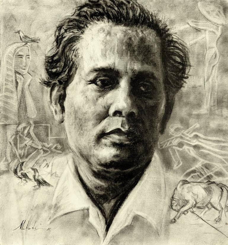 Print of Conceptual People Drawings by Tarak Mahadi
