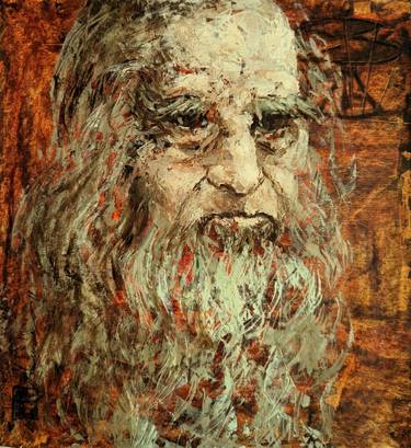 Original Expressionism People Paintings by Tarak Mahadi