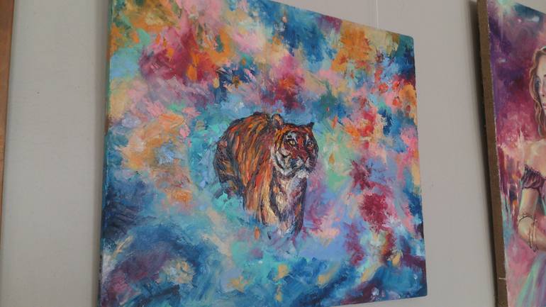 Original Expressionism Animal Painting by Sergei Sonera