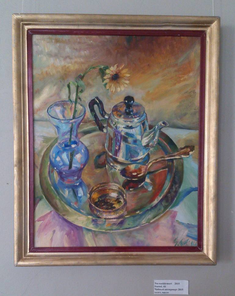 Original Fine Art Still Life Painting by Sergei Sonera