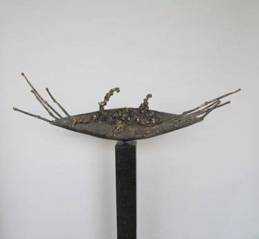 Original Abstract Sculpture by Tina Lintvelt