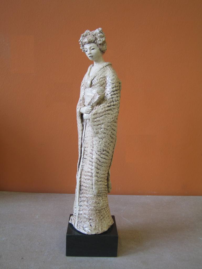 Original World Culture Sculpture by Tina  Lintvelt