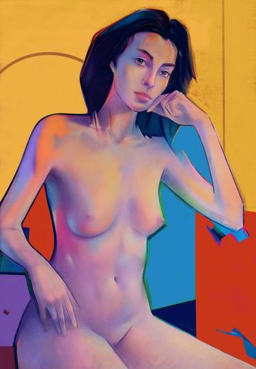 Print of Figurative Body Digital by Zoran Kostic