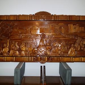 Collection Wood panel in relief