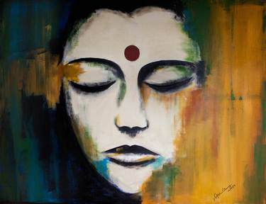 Original Fine Art Women Paintings by Nithyanand Shankar