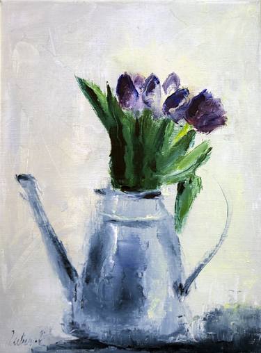 Tulips painting thumb