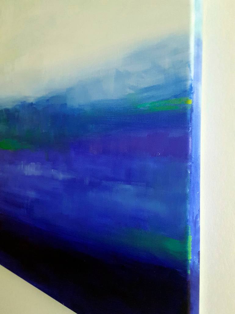 Original Impressionism Abstract Painting by Anna Lubchik