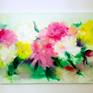 Flowers Oil painting  on stretched canvas.
Size 60*80cm (24*32in)