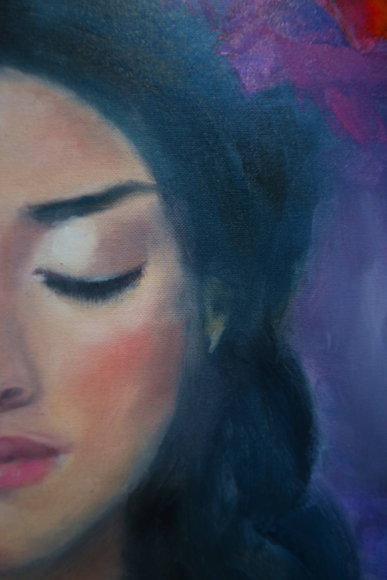 Original Figurative People Painting by Anna Lubchik