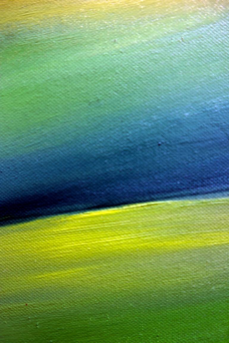 Original Abstract Landscape Painting by Anna Lubchik