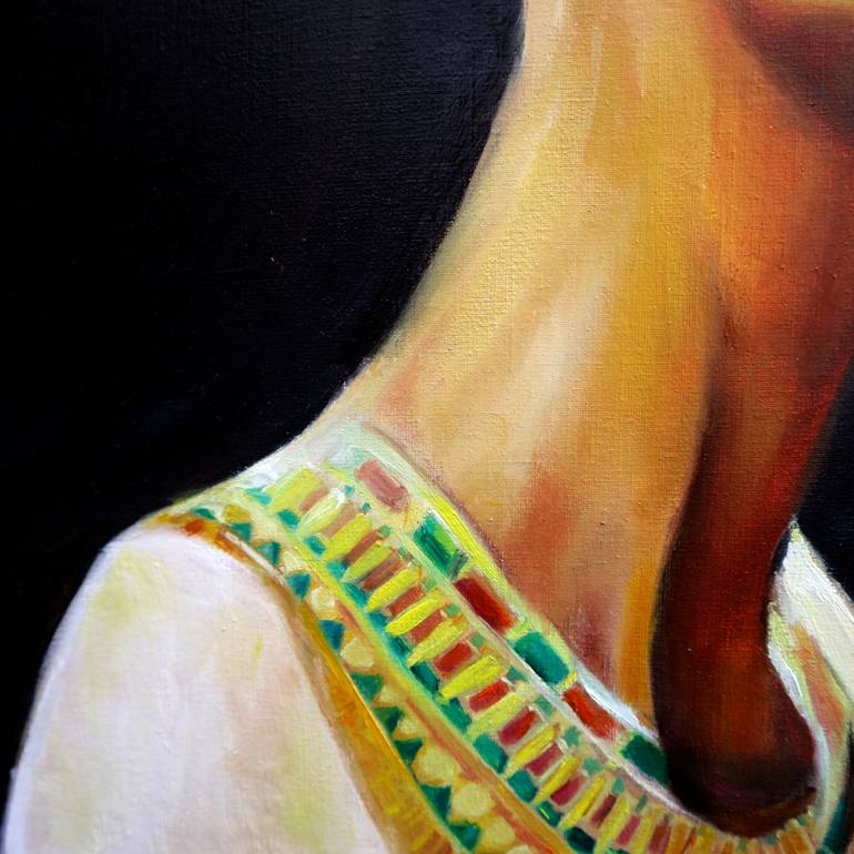 Original Figurative Women Painting by Anna Lubchik