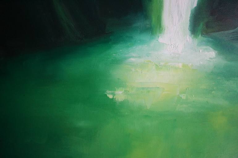 Original Abstract Landscape Painting by Anna Lubchik
